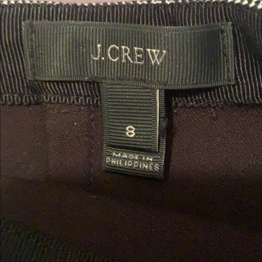 J Crew houndstooth skirt. Size 8 - Picture 3 of 4
